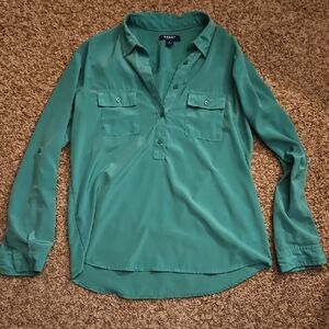 Old Navy Kelly Green Blouse